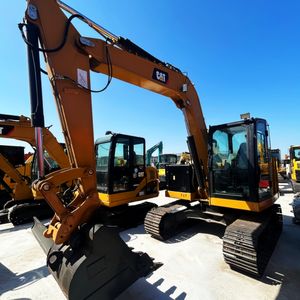 Mini-excavatrice CAT 307.5 d'occasion, poids opérationnel 8113 kg, à vendre. Excavatrices Caterpillar d'occasion 305.5, 306, 307, 307.5. - Product Image 3