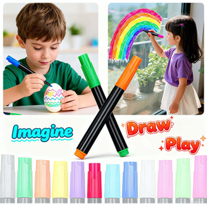 Wholesale Rotuladores Dual Tip Watercolor Brush <b>Pen</b> Drawing Lettering Markers Set Click Markers <b>Multi</b> Colour <b>Pen</b> With logo - Product Image 4
