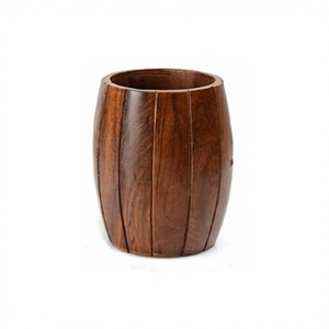 Unique Design Wooden Cutlery Holder With Premium Quality Brown Color Kitchenware Cutlery Holder By Home Arts - Product Image 1