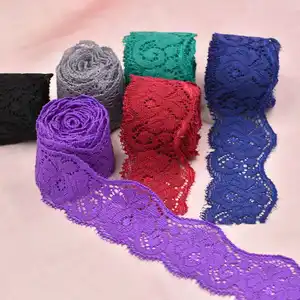 spot stocks nylon lace stretch trim,lase underwear Lady's lace decoration