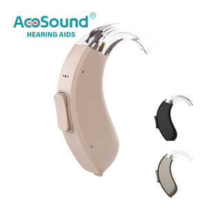 Audífonos Digitales BTE de 4 Canales de las Mejores Marcas de AcoSound Factory OEM con 2 Años de Garantía para Pérdida Auditiva de Leve a Profunda - Product Image 3