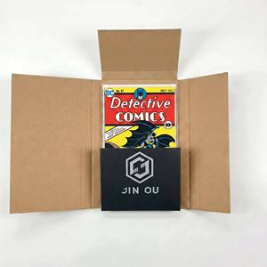 Protège-bandes de bande dessinée en carton rigide pliable sans pliage, avec profondeur réglable pour un expédition sécurisée - Product Image 1