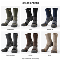 Chaussettes de randonnée mi-mollet en mélange de laine mérinos légères, sans coutures, à séchage rapide, anti-ampoules, pour le camping et la randonnée, échantillon gratuit