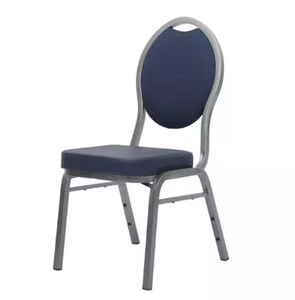 Vente en gros de chaises de banquet de mariage en métal doré de luxe bon marché chaises de banquet - Product Image 3