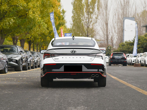 2023 cho Hyundai Elantra 1.5L CVT GLX phiên bản ưu tú fwd xe với động cơ Turbo hộp số Tay ghế vải chạy - Product Image 3