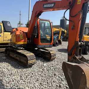 Excavatrice compacte Doosan DX85 d'occasion en promotion – Puissante et économe en carburant, composants PLC et moteur, garantie 1 an - Product Image 1