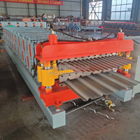 Machine de formage de profilés à double couche pour panneaux de toiture et de mur 2023