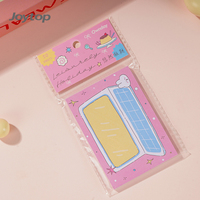 Joytop Blocs-notes à feuilles mobiles imperméables, design animaux de dessin animé, colorés, pour bureau et école, écologiques, papier artistique de haute qualité