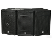 I.EVOICE OEM/ODM Vente en gros Haut-parleur compact coaxial à réseau empilé 8 pouces, audio haute résolution et haute pression sonore (SPL), 8,0 Ohms, 2 canaux, en contreplaqué de bouleau carré