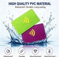 Tarjeta RFID de PVC Premium de 13.56MHz con Chip NFC, Logotipo Personalizado, Impresión UV de Alta Resolución, Estándar ISO, Duradera, Resistente al Agua, para Uso en Hoteles