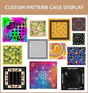 All'ingrosso personalizzato da donna alla moda con foulard di raso quadrato con stampa digitale imitata sciarpa di seta <span class=keywords><strong>Bandana</strong></span> per ragazze - Product Image 6