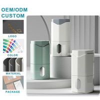 Ensemble de manucure et pédicure vertical de haute qualité en 6 pièces, ciseaux en acier inoxydable, lime à ongles, coupe-ongles, kit d'outils de soin beauté