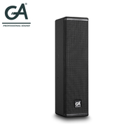 Sistema de Sonido Profesional de Alta Calidad con Altavoces Activos de Columna de 4*3 Pulgadas para Actuaciones en Escenario