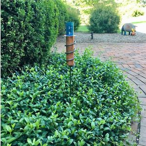 Pluviomètre en cuivre de haute qualité avec piquet, pluviomètre flottant en cuivre, <span class=keywords><strong>tube</strong></span> haute précision pour pelouse et jardin - Product Image 5