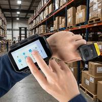 Terminal portable industriel robuste Android 14 4 Go 64 Go pour la logistique d'entrepôt et la vente au détail - Étanche IP65 WT04S