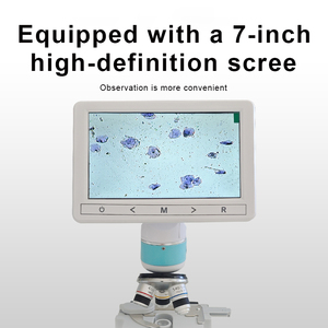 Microscope de détection de motilité de sperme animal portable de meilleure qualité détection de sperme frais de sanglier Microscope de 7 pouces - Product Image 2