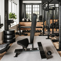 Chaise d'entraînement verticale professionnelle commerciale domestique équipement de Fitness à Angle droit-banc de matériel de plaque banc de presse