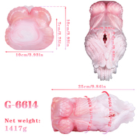G6614 Pink Bird Einkanaliger Masturbationsbecher für Männer aus Silikon, lebensechte Taschenmuschi, Penis-Trainingsgerät, Sexspielzeug für Erwachsene