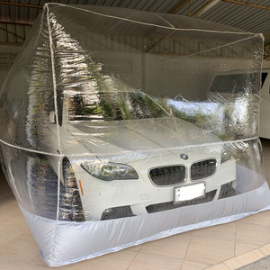 Tente gonflable de stationnement pour voitures, taille personnalisée, vente en gros, housse de voiture pliable, tentes à bulles - Product Image 5