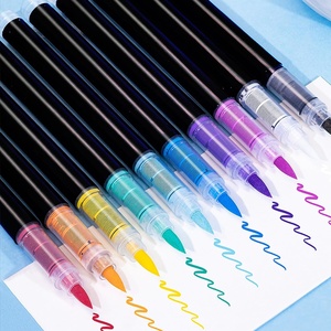 Lot de 12 marqueurs à craie liquide colorés à pointe réversible, non toxiques, à base d'eau, pour tableau blanc - Product Image 4