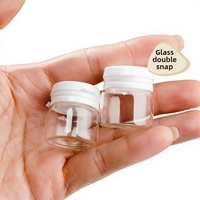 Flacon distributeur en verre antivol pour crème, fond de teint, lotion liquide, échantillon cosmétique, mini flacon vide portable de voyage