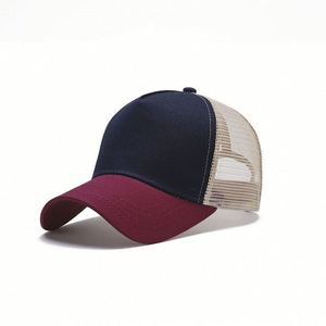 Gorra Trucker de Dos Tonos en Stock, 5 Paneles, Algodón, Malla Exterior, Gorra de Béisbol - Product Image 6