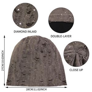 Bonnet chimio en coton double couche respirant, motif papillon imprimé, pour femme, idéal pour l'extérieur, collection hiver, vente en gros - Product Image 4