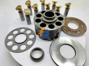 อะไหล่ซ่อมปั๊มหลักสำหรับรถขุด PC100-3 PC100-5 PC120-3 PC120-5 PC120-6 อะไหล่ไฮดรอลิก บล็อกกระบอกสูบ GM17 GM17VY GM17V - Product Image 3