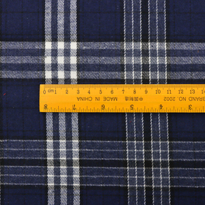 Trong Kho Sợi Nhuộm Flannel Sọc Vải Mềm Chải 65/35Polycotton 145gsm Tất Cả Các Mùa Thủ Công Trang Phục Đồ Chơi Lót Áo Sơ Mi & Quần - Product Image 2