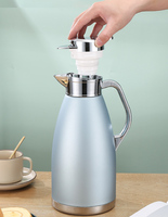 Thermos isotherme en acier inoxydable 304 de grande capacité (2,3 litres), bouilloire à thé, cafetière, carafe de voyage, bouteille isotherme LC