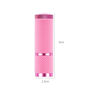 Bán buôn rẻ hơn nhãn hiệu riêng Mini UV <span class=keywords><strong>LED</strong></span> Nail Đèn xách tay có thể sạc lại với Pin đèn pin Máy sấy móng tay đèn chữa đèn - Product Image 6