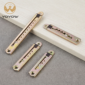 YOYOW บานพับโลหะปรับเอนได้พร้อมแกนดึงแบบหลายเกียร์ สำหรับโซฟา พนักพิงศีรษะ เตียง โต๊ะ และชิ้นส่วนเฟอร์นิเจอร์ - Product Image 1