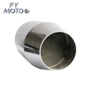 2.5 inç evrensel yüksek akış spor katalitik dönüştürücü 200 hücre EURO 5 EURO 6 yüksek akış - Product Image 6