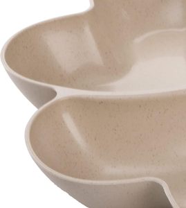 Antipasto piatto da portata infrangibile salsa di patatine per servire piatto diviso vassoio da portata multisezione per noci frutta secca - Product Image 4