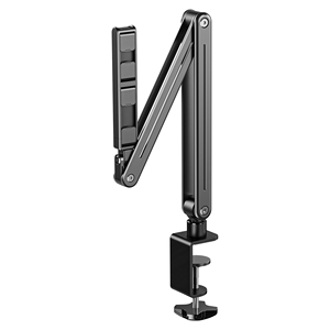 Hợp kim nhôm Giường lười biếng cánh tay đứng cho <span class=keywords><strong>ipad</strong></span> máy tính bảng điện thoại máy tính để bàn có thể gập lại xoay có thể điều chỉnh cánh tay dài di động đứng chủ - Product Image 3