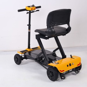 Scooter électrique pliable à 4 roues, léger et compact, en magnésium, avec moteur sans balais - Product Image 4