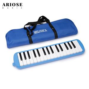 Melódica de <span class=keywords><strong>Teclado</strong></span> de Piano Azul de 32 Teclas Personalizada, Instrumento de Viento ABS Económico de Fábrica China, Accesorios para Instrumentos Musicales - Product Image 2