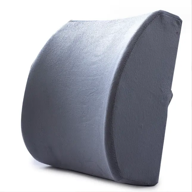 Seat Cushion and Lumbar Support Pillow, Back Support Pillows, Help Relieve Pain of Back, Lumbar, Tailbone and Sciatic Nerve