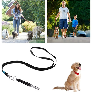 Sifflet d'entraînement pour chiens avec cordon, flûte pour chien, aide à l'entraînement ultrasonique pour animaux de compagnie, répulsif anti-aboiement, contrôle du comportement, fournitures pour animaux de compagnie - Product Image 3
