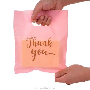 Custom Plastic Clothing <b>Bag</b> <b>Recyclable</b> Garment Jewelry Gift Pe Plastic <b>Bag</b> Biodegradable Plastic Shopping <b>Bags</b> With Handle - Product Image 2