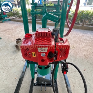 Machine de forage de puits portable Huayu Well Machine, alimentée à l'essence, pour puits d'eau, profondeur 80m, diamètre de forage 80-350mm, facile à utiliser - Product Image 4