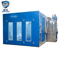 Cabine de peinture automobile à chauffage diesel/électrique compatible JIS - pour les marchés japonais et asiatiques
