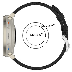 Correas de Repuesto de Cuero Texturizado Premium de Liberación Rápida de 20 mm y 22 mm para Amazfit <span class=keywords><strong>Bip3</strong></span> Pro, Correa de Cuero para Galaxy Watch 7 - Product Image 3