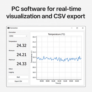 Портативный компактный цифровой термометр - Product Image 3