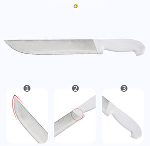 <span class=keywords><strong>Coltello</strong></span> da cuoco professionale con manico bianco alla moda <span class=keywords><strong>per</strong></span> il taglio della carne <span class=keywords><strong>coltello</strong></span> da <span class=keywords><strong>frutta</strong></span> da cucina - Product Image 6