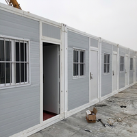 Hébergement préfabriqué extensible pour chantiers de construction, unité mobile robuste et durable, dortoir mobile robuste