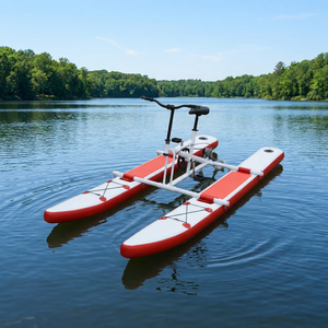 Cycle de mer eau vélo sport gonflable flottant eau vélo point de chute <span class=keywords><strong>bouée</strong></span> vélo - Product Image 1