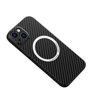 Coque antichoc magnétique en fibre de carbone pour Magsafe <span class=keywords><strong>IPhone</strong></span> 16 15 <span class=keywords><strong>14</strong></span> 13 <span class=keywords><strong>Pro</strong></span> Max Plus 16Pro 15Pro I16 Magnet <span class=keywords><strong>Mac</strong></span> Safe Bumper Cover - Product Image 1