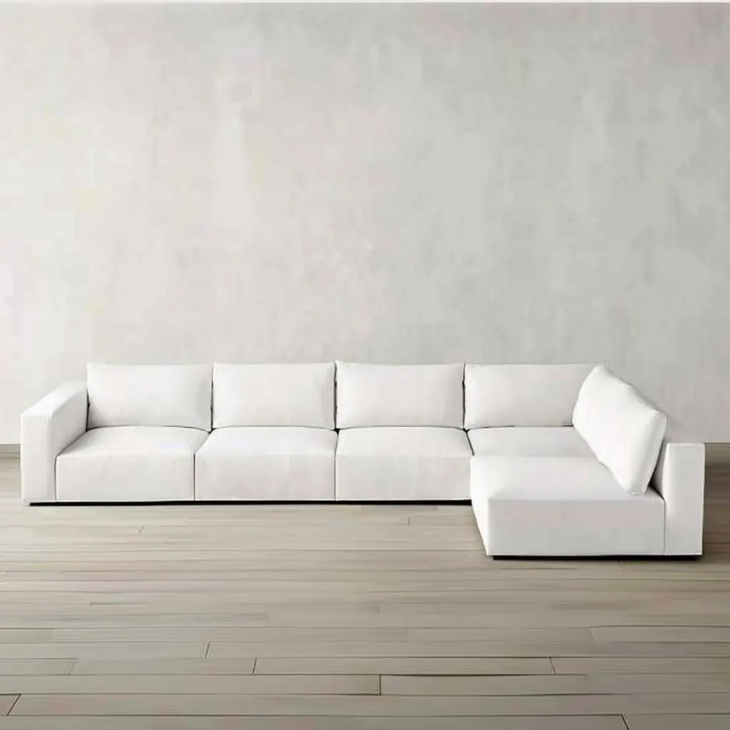 Sofa Sets Woonkamer Banken Indoor Meubelen Modulaire Links-Arm L-Sectionele Op Verkoop