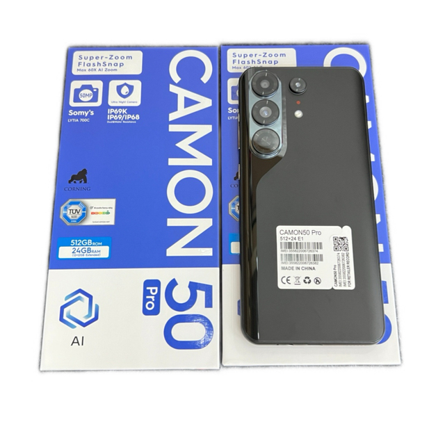 Viral Global Hit CAMON 50 Pro, Flagship Camera Phone With 3X Optical Zoom & Massive 6500mAh Battery